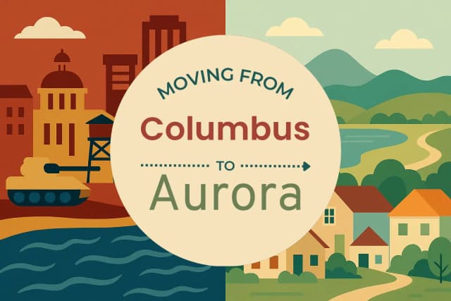 Moving from Columbus to Aurora