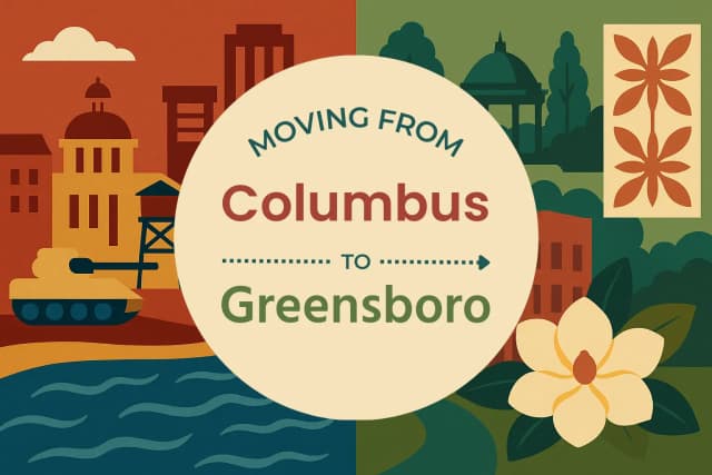 Moving from Columbus to Greensboro