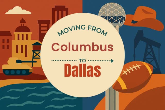 Moving from Columbus to Dallas