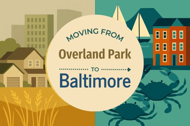 Moving from Overland Park to Baltimore