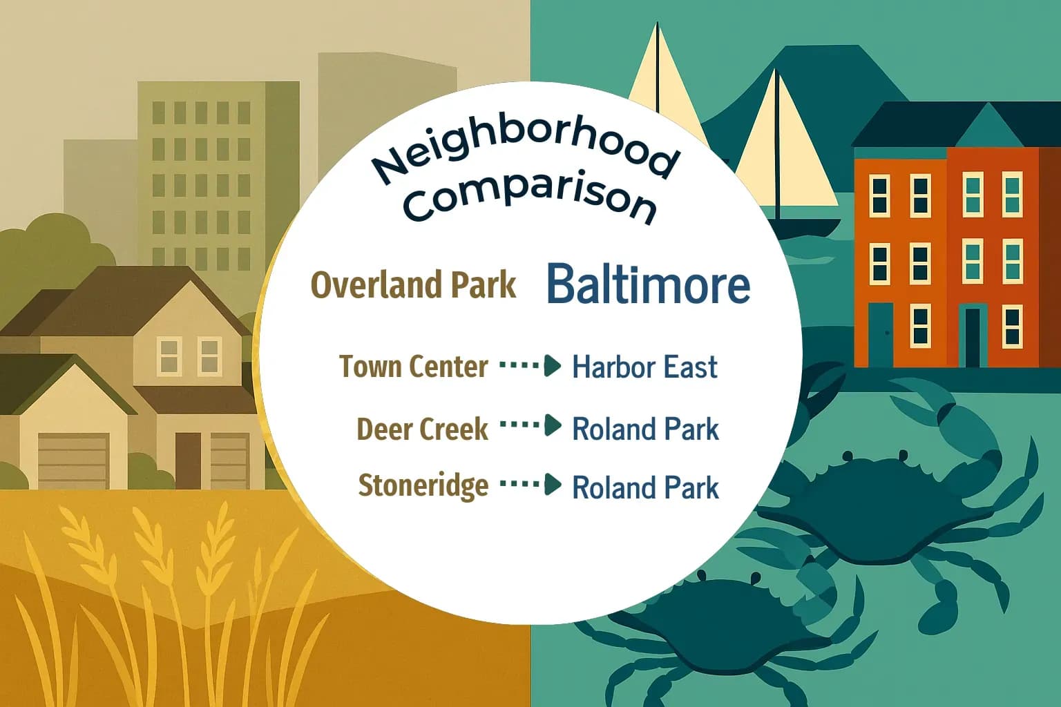 Overland Park vs Baltimore Neighborhood Comparison
