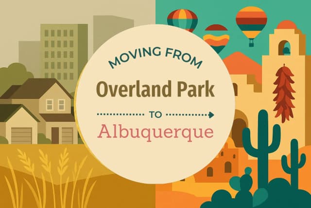 Moving from Overland Park to Albuquerque
