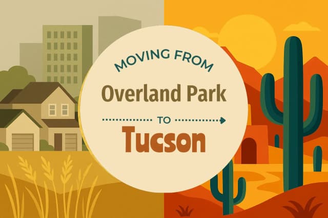 Moving from Overland Park to Tucson