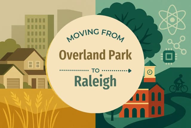 Moving from Overland Park to Raleigh