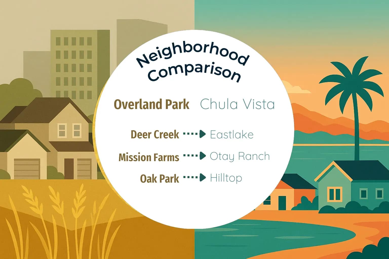 Overland Park vs Chula Vista Neighborhood Comparison