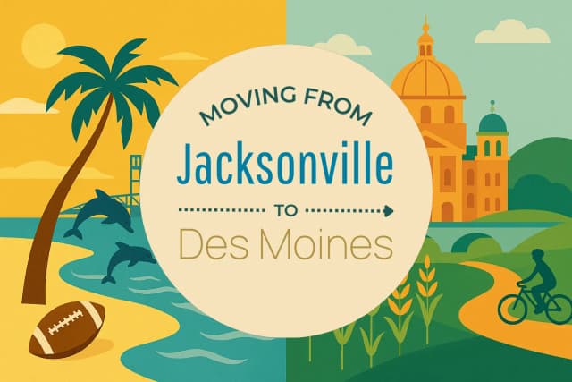 Moving from Jacksonville to Des Moines