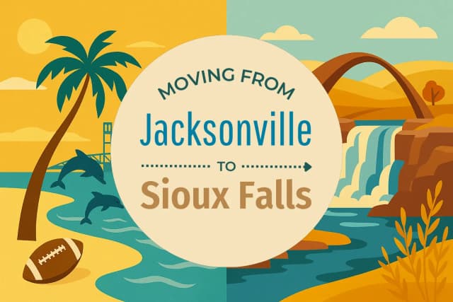 Moving from Jacksonville to Sioux Falls