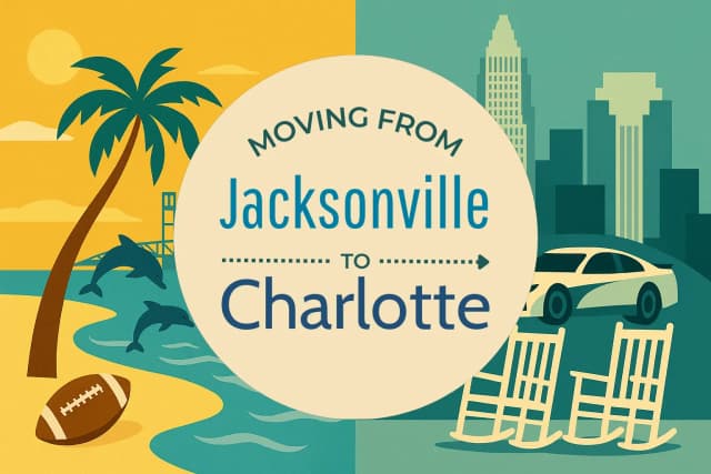 Moving from Jacksonville to Charlotte