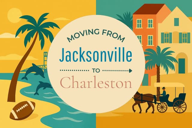 Moving from Jacksonville to Charleston