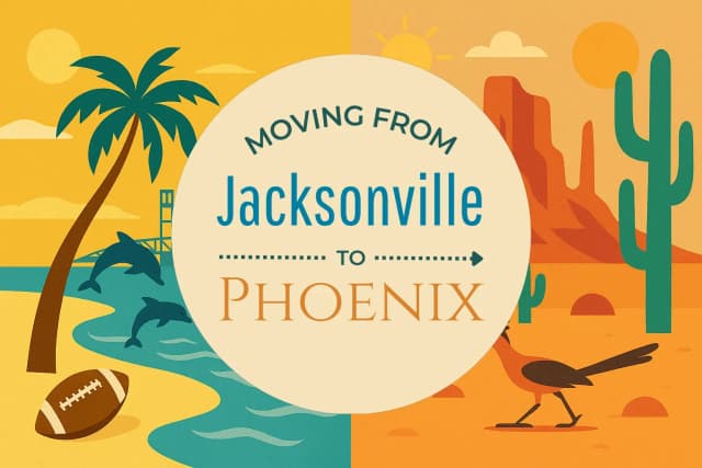 Moving from Jacksonville to Phoenix