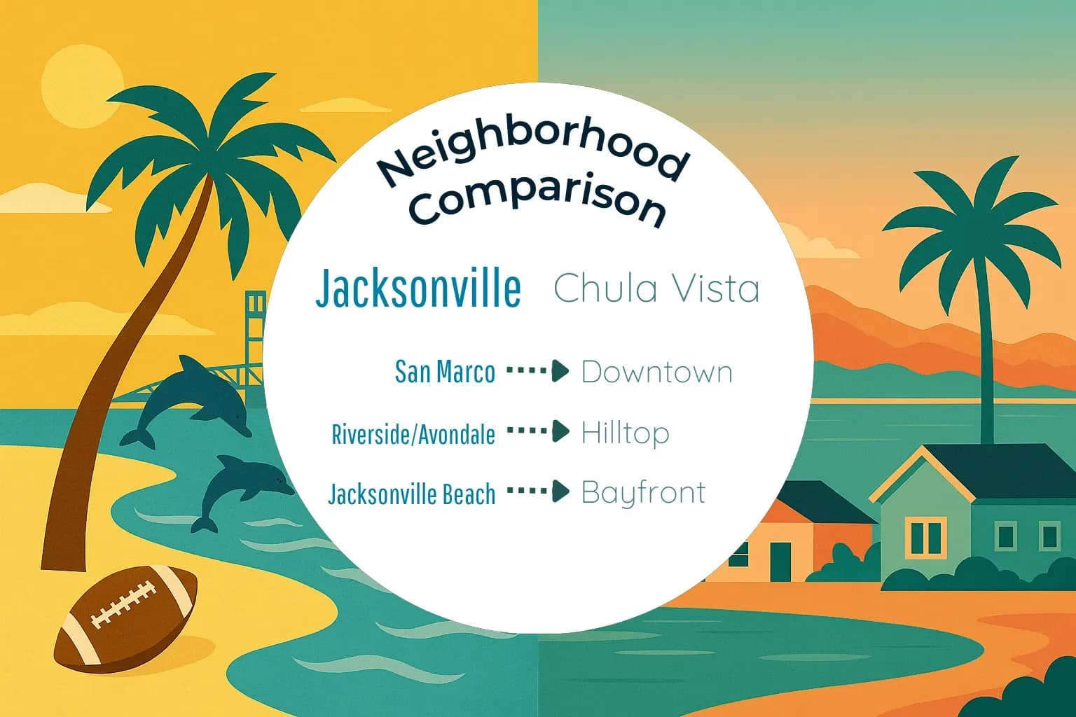 Jacksonville vs Chula Vista Neighborhood Comparison