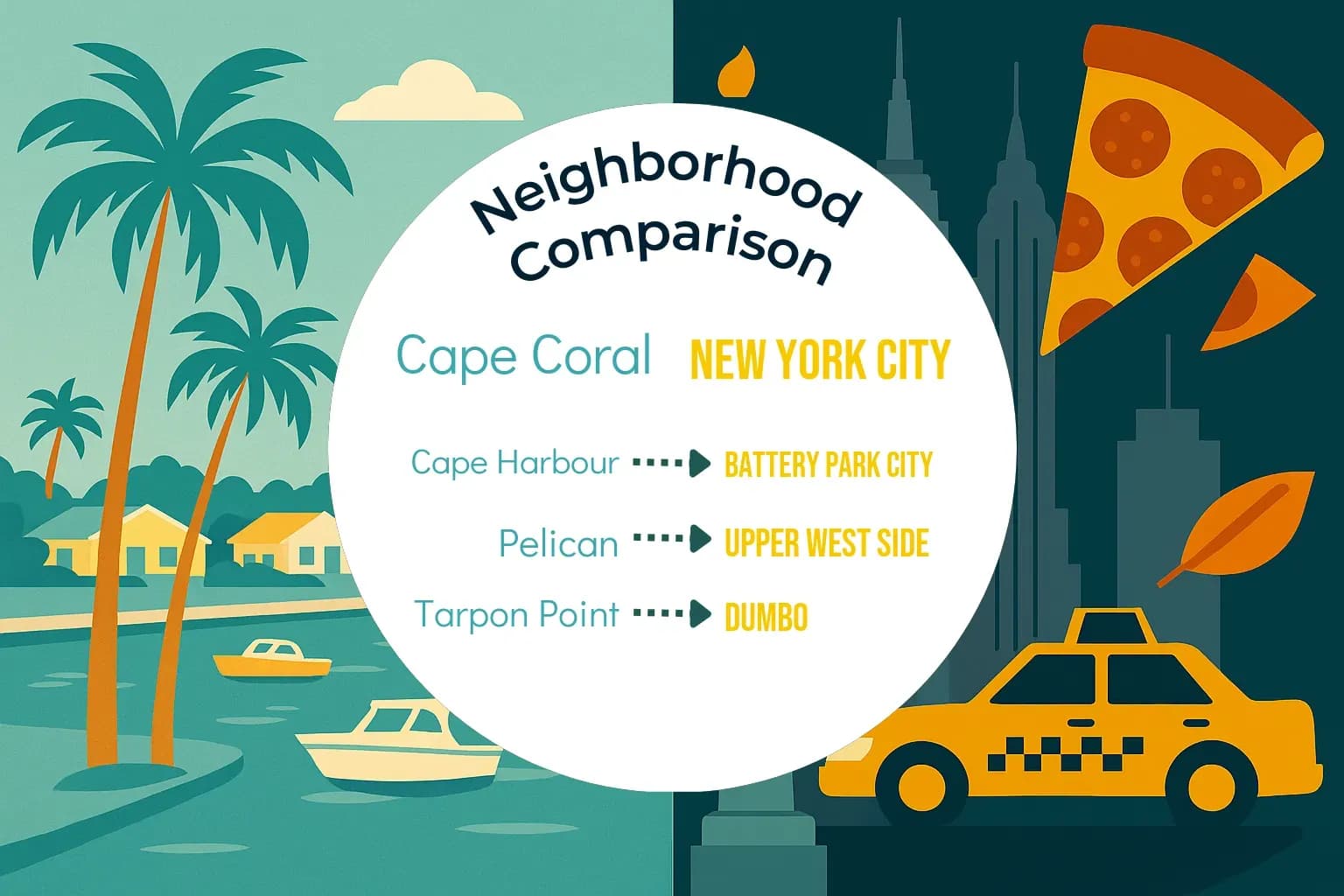 Cape Coral vs New York City Neighborhood Comparison