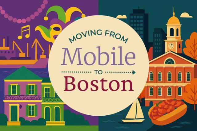 Moving from Mobile to Boston