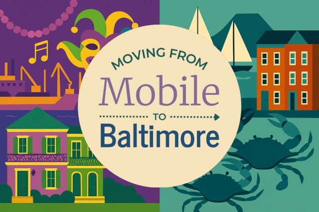 Moving from Mobile to Baltimore