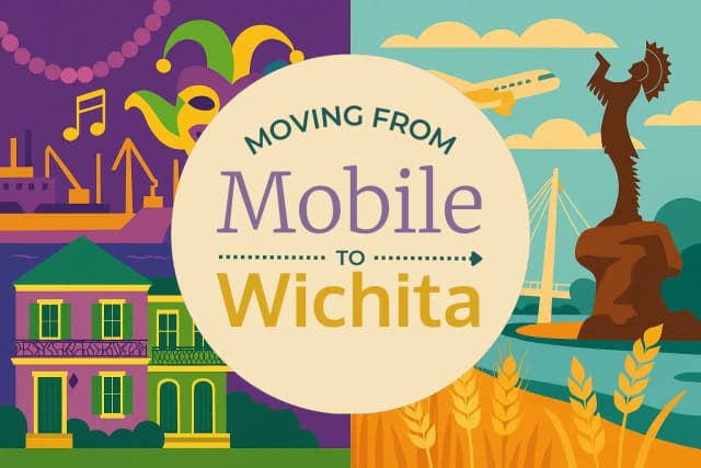 Moving from Mobile to Wichita