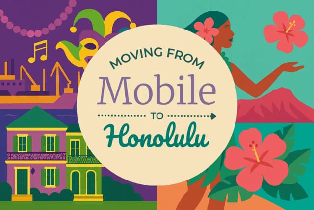 Moving from Mobile to Honolulu