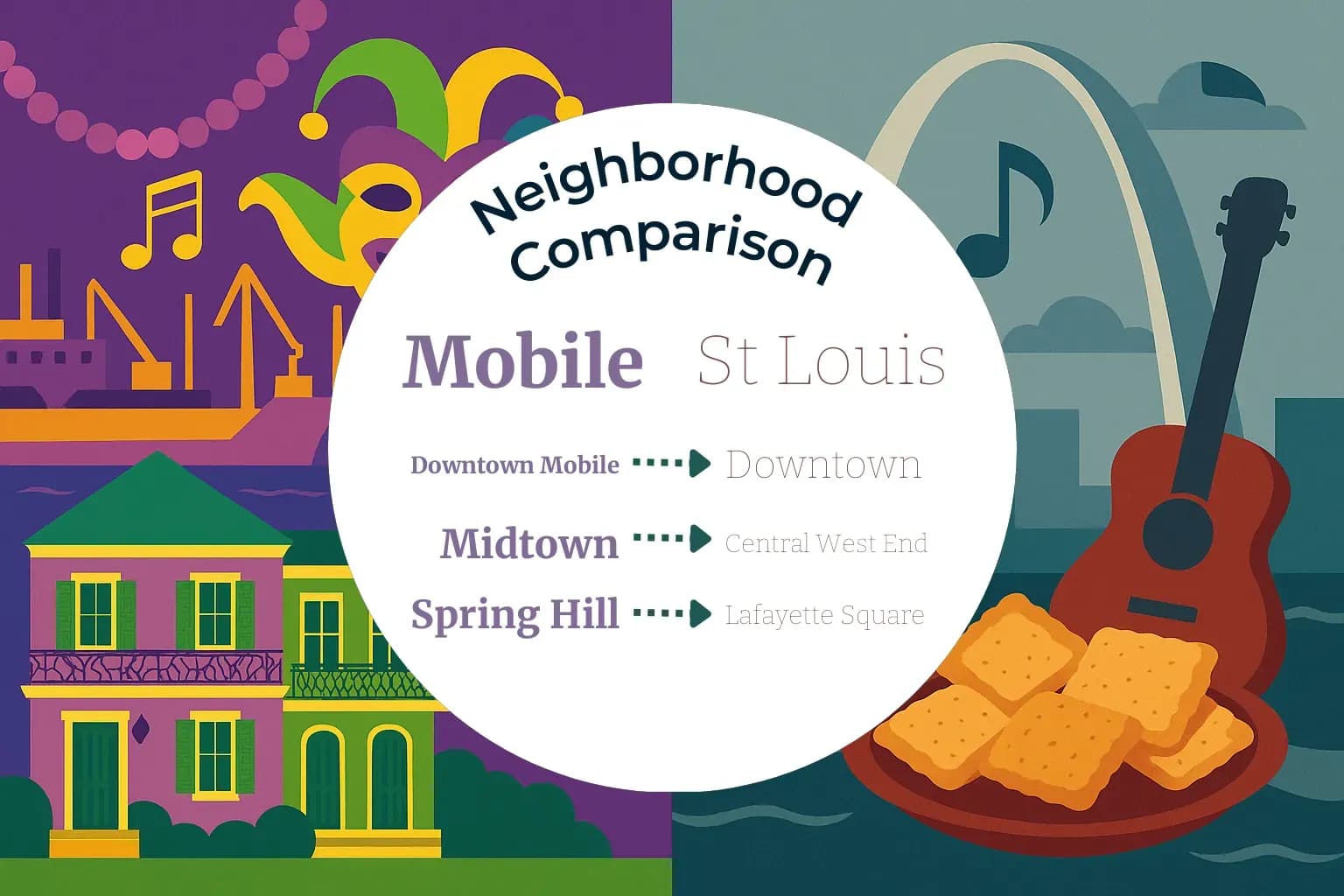 Mobile vs St. Louis Neighborhood Comparison