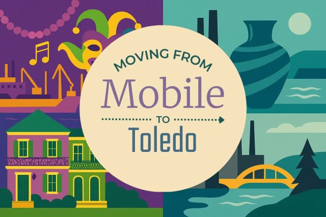 Moving from Mobile to Toledo