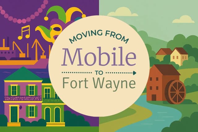 Moving from Mobile to Fort Wayne