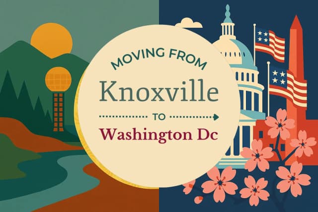Moving from Knoxville to Washington DC
