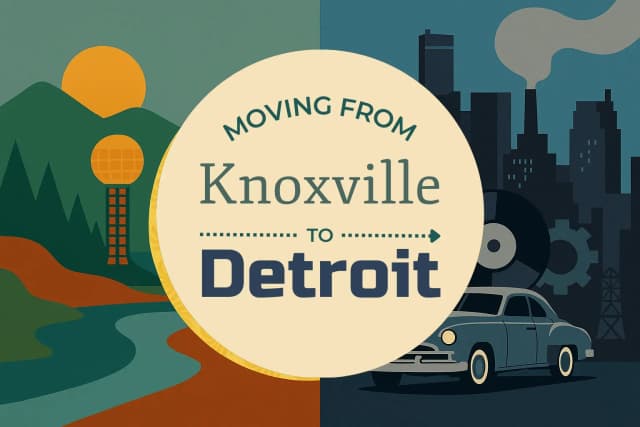 Moving from Knoxville to Detroit