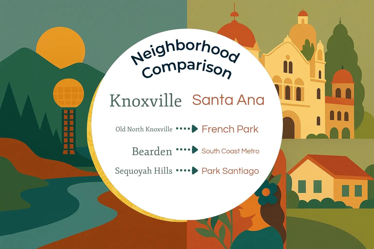Knoxville vs Santa Ana Neighborhood Comparison
