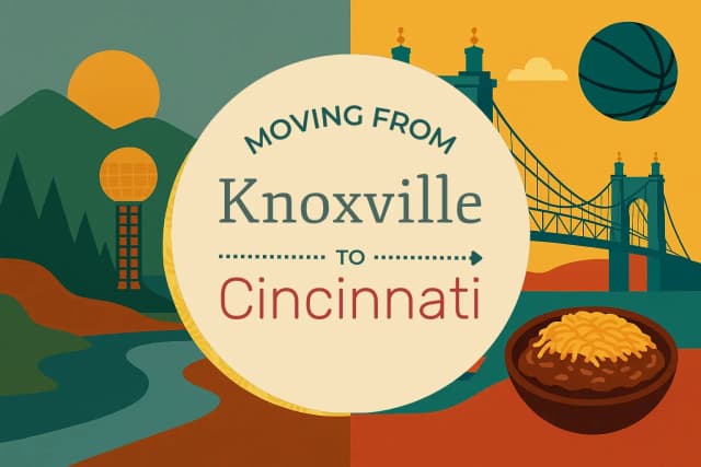 Moving from Knoxville to Cincinnati