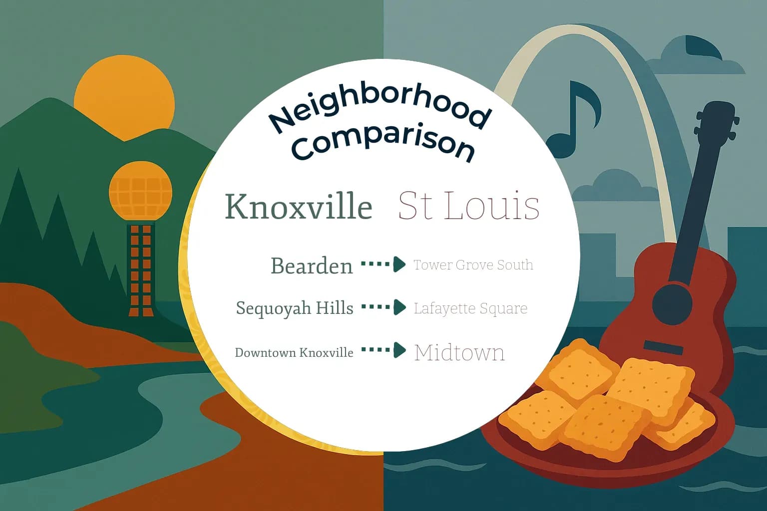 Knoxville vs St. Louis Neighborhood Comparison