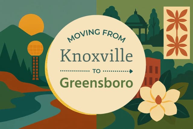 Moving from Knoxville to Greensboro