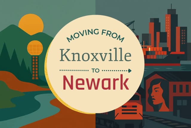 Moving from Knoxville to Newark