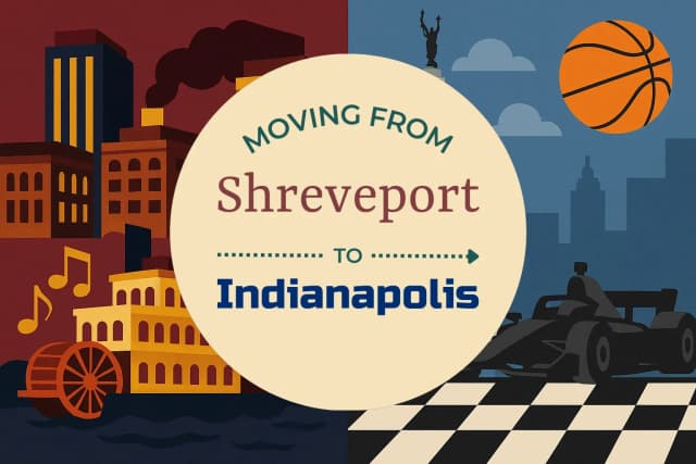 Moving from Shreveport to Indianapolis