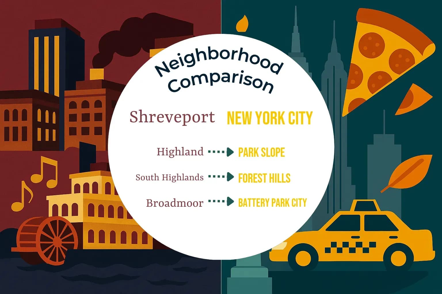 Shreveport vs New York City Neighborhood Comparison