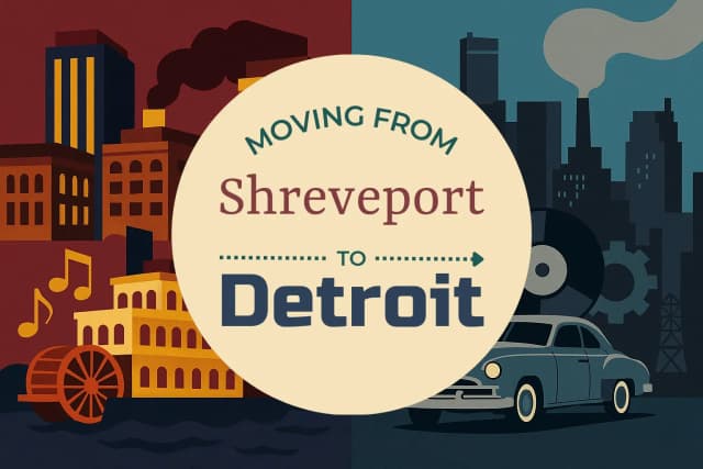 Moving from Shreveport to Detroit