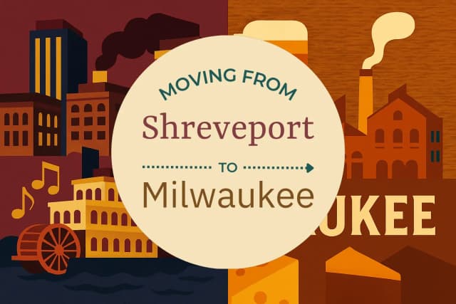 Moving from Shreveport to Milwaukee