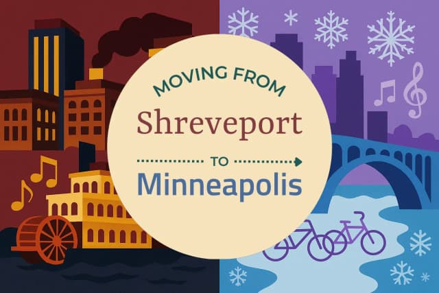 Moving from Shreveport to Minneapolis