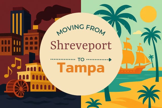 Moving from Shreveport to Tampa