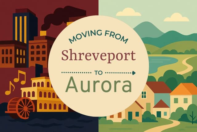 Moving from Shreveport to Aurora