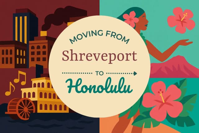 Moving from Shreveport to Honolulu