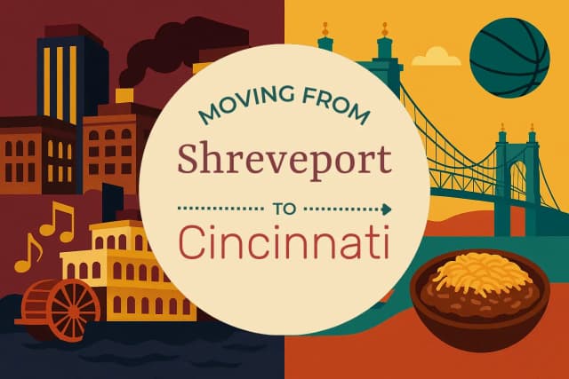 Moving from Shreveport to Cincinnati