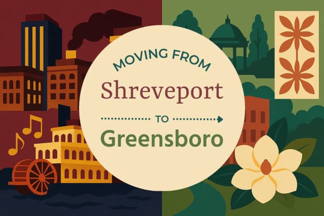 Moving from Shreveport to Greensboro