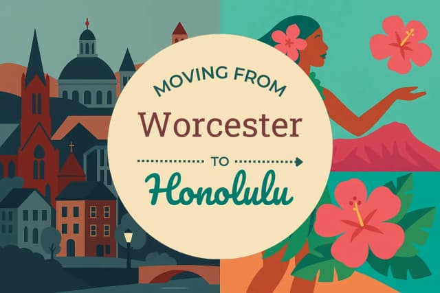 Moving from Worcester to Honolulu