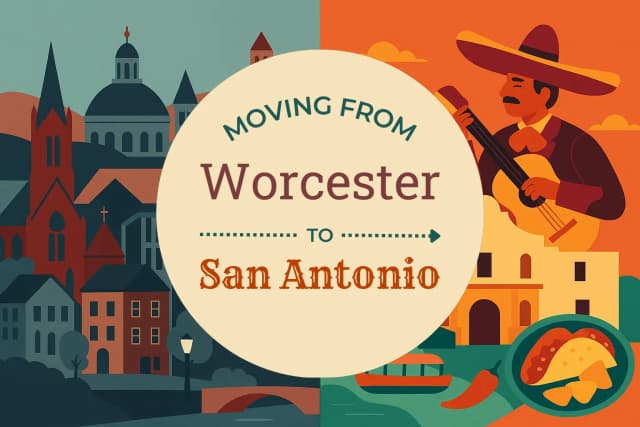 Moving from Worcester to San Antonio