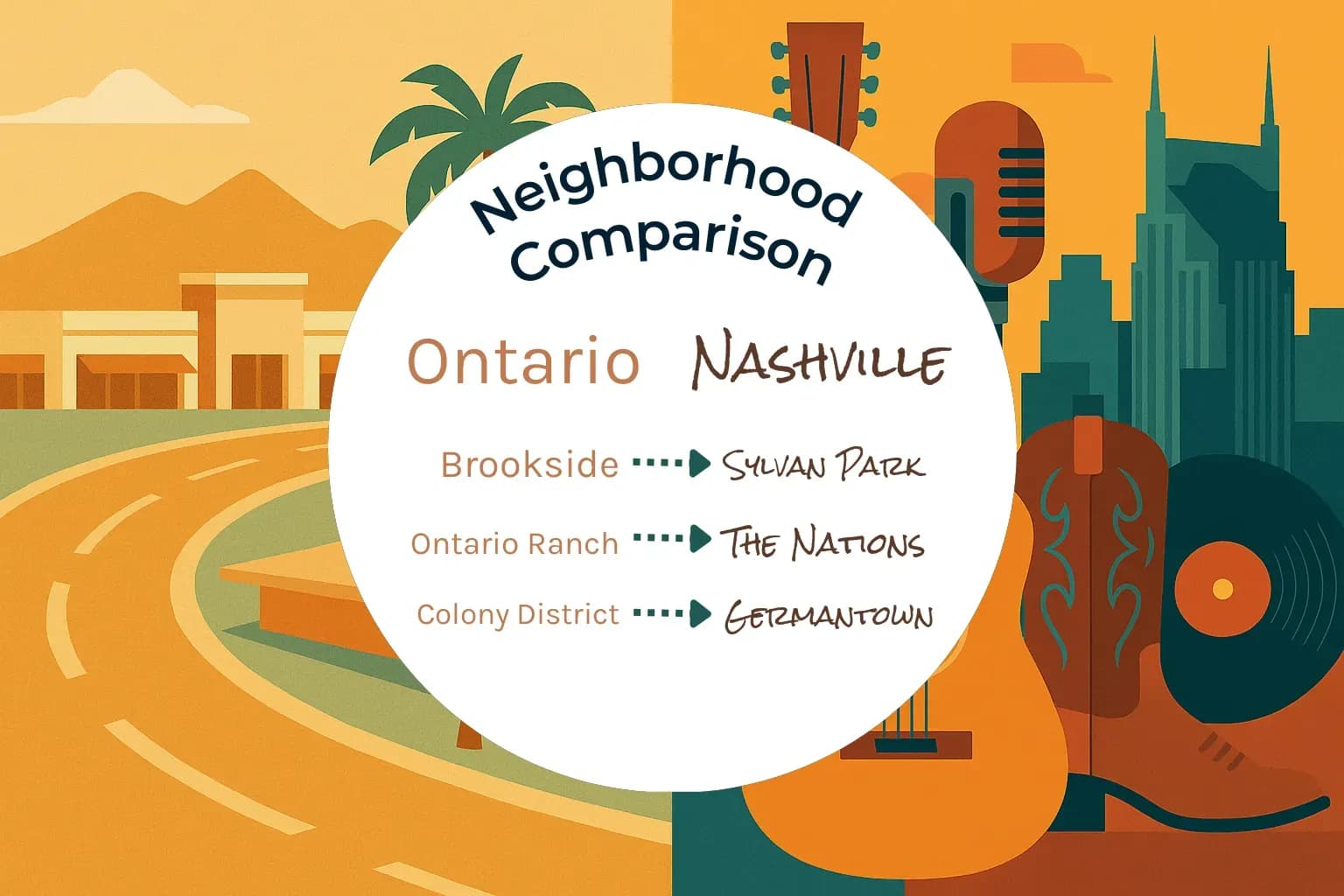 Ontario vs Nashville Neighborhood Comparison