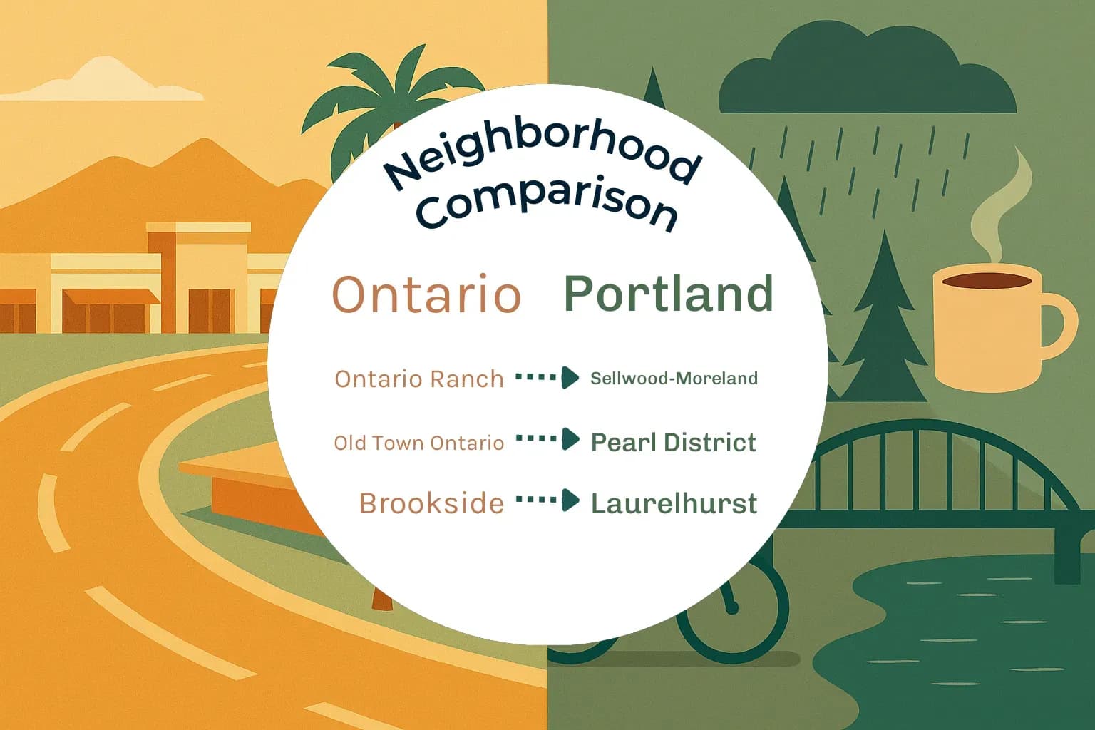 Ontario vs Portland Neighborhood Comparison