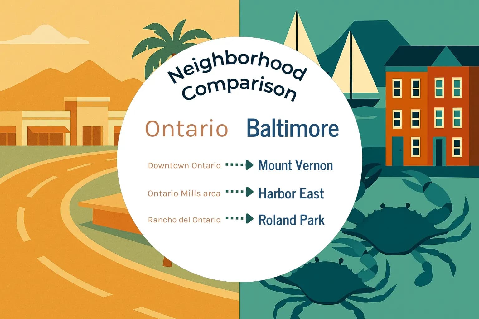 Ontario vs Baltimore Neighborhood Comparison