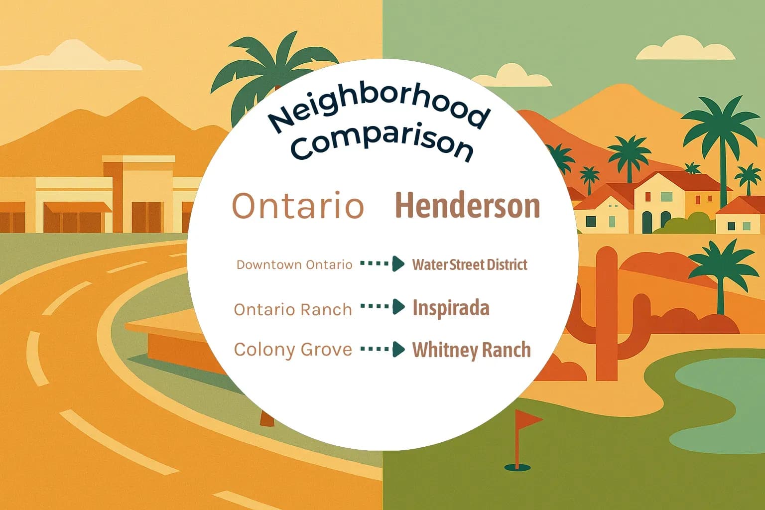 Ontario vs Henderson Neighborhood Comparison