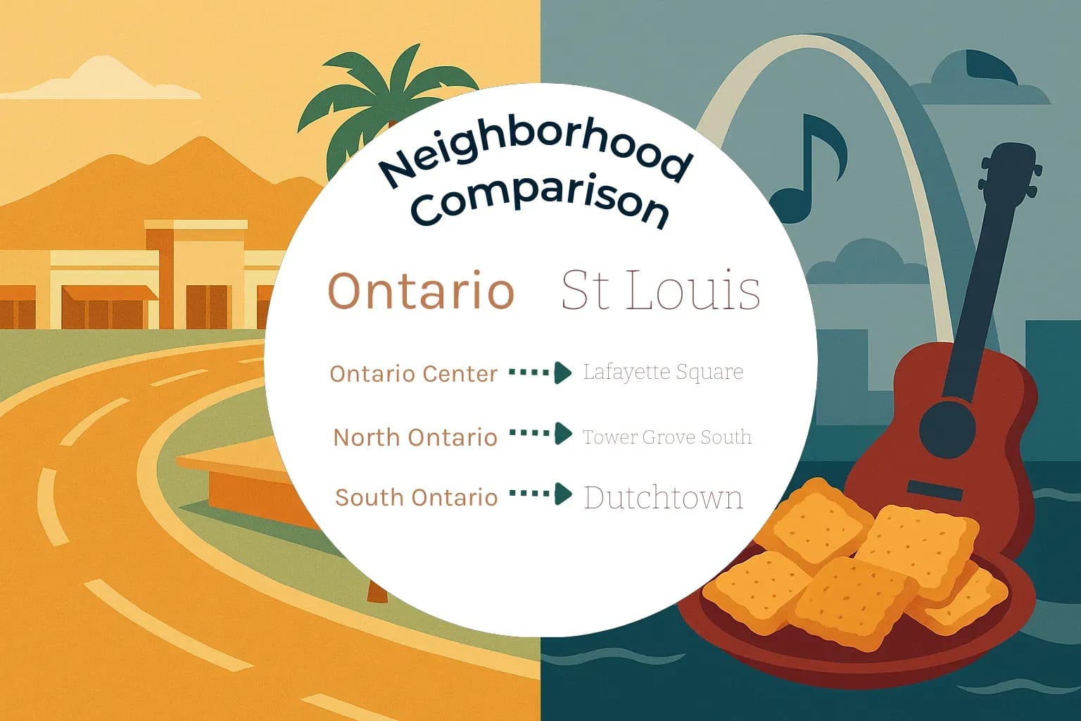 Ontario vs St. Louis Neighborhood Comparison