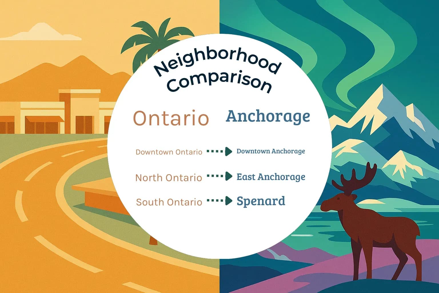 Ontario vs Anchorage Neighborhood Comparison