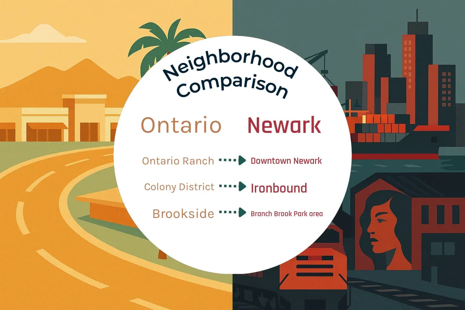 Ontario vs Newark Neighborhood Comparison