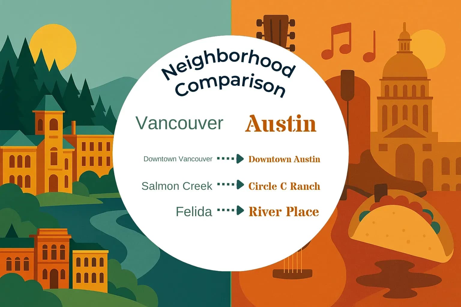 Vancouver vs Austin Neighborhood Comparison